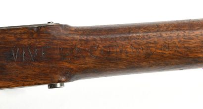 null Commune de Paris
French regulation rifle model 1822 T bis attributed to the...