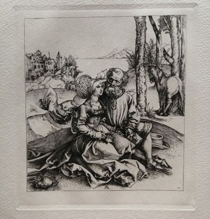 null 11 gravures d'après Albrecht DÜRER :

Jeune couple menacé par la mort

Le Grand...