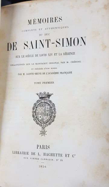 null Mémoires de Saint Simon

Tomes 1 à 20