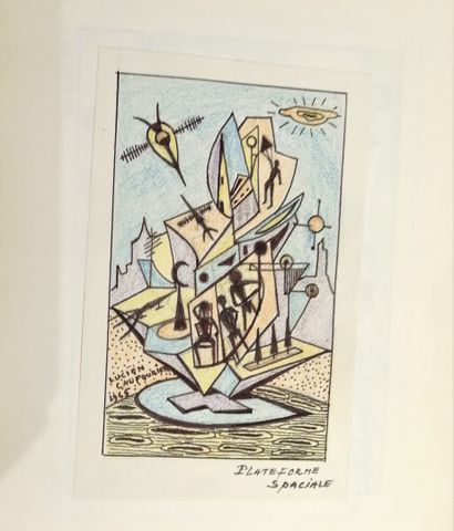null Lucien CAUFOURIER (XXe)

Carnet de dessins en couleurs

On y joint :

Album...