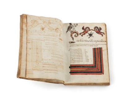 null Rare cahier d'écolier d'arithmétique appartenant à Jean Baptiste Mathieu du...