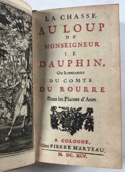 null CHASSE AU LOUP (La) de Monseigneur le Dauphin, ou la Rencontre du Comte du Rourre...