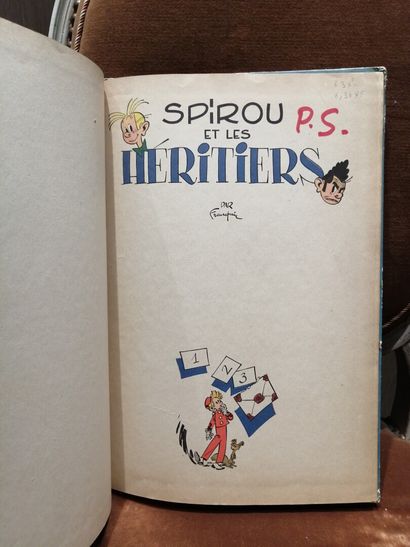 null SPIROU

There is a wizard in Champignac

Spirou et les héritiers copyright 1952...