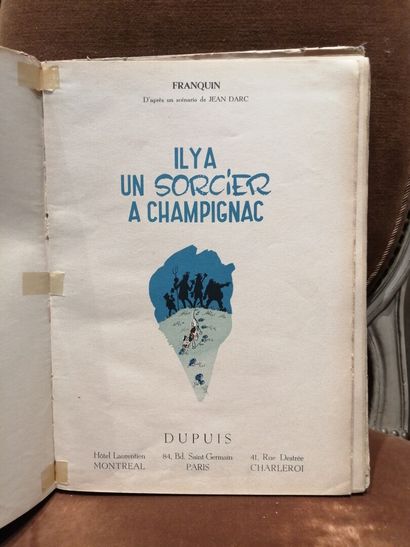 null SPIROU

Il y a un sorcier à Champignac

Spirou et les héritiers copyright 1952...