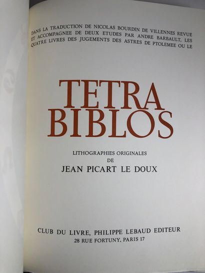 null OVIDE. Les amours. Ill.Blasco Mentor. Le club du livre, 1970.In-folio mar.mos....