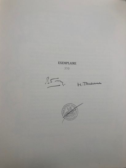 null HERON DE VILLEFOSSE. Vignes et vergers. Ill. H.Jouenne. 1992. In-folio en f...