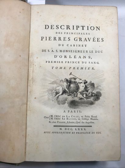 null -[LA CHAU, Géraud de; LE BLOND, Gaspard Michel].Description des principales...