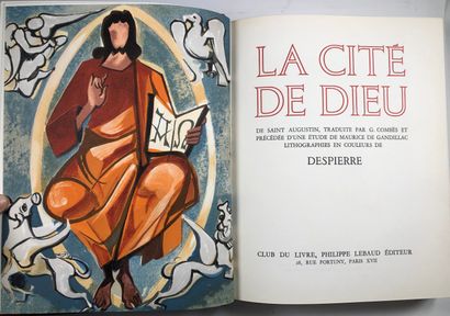 null LA MYTHOLOGIE.Ill. Edy Legrand. Club du livre, 1960. 2 vol.in-4. Ex. num. en...