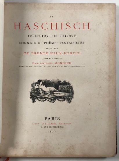 null MONNIER (A.)

Le Haschisch, contes en prose, sonnets et poëmes fantaisistes,...