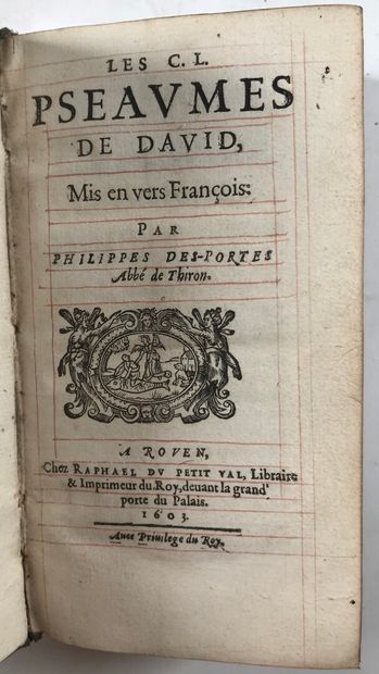 null OFFICE DE LA SAINTE VIERGE en latin et en François Paris, Josse, 1715. In-8...