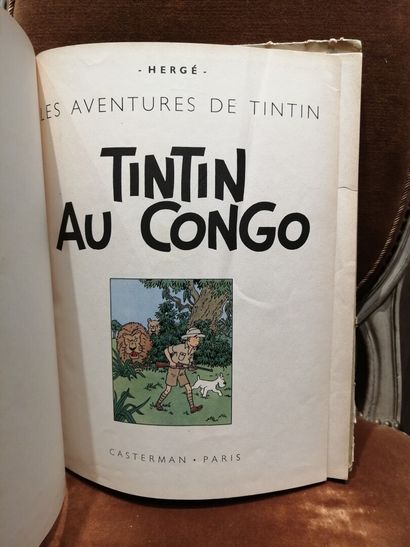 null TINTIN : The Black Island copyright 1947 imp in France - The Crab with the Golden...