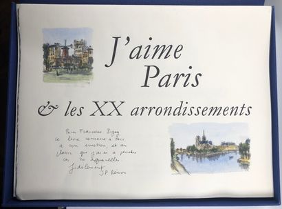 null FARGUE (L.P.). J'aime Pariss et les XX arrondissements. Ill. J.P. Rémon. Ed....