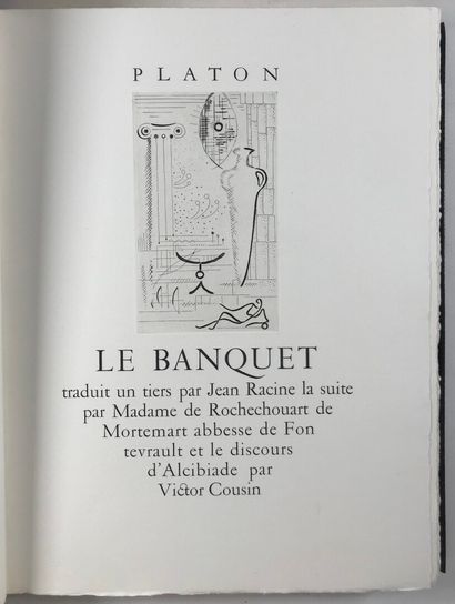 null PLATON

Le Banquet

S. l., Les Bibliophiles Comtois, 1952

In-4, Mar. vert amande,...