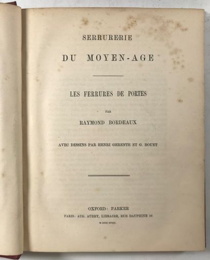 null VARIA- BOITEAU D'AMBLY (P.). Les cartes à jouer et la cartomancie. Paris, Hachette,...
