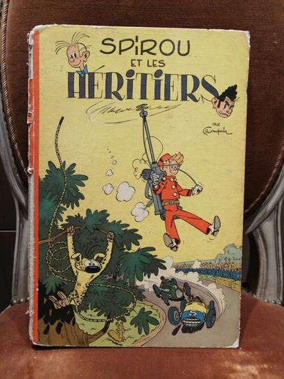 null SPIROU

There is a wizard in Champignac

Spirou et les héritiers copyright 1952...