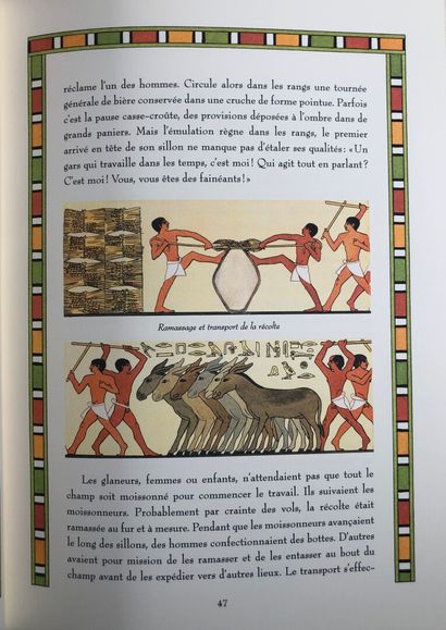 null GODRON. L'Egypte au temps des pyramides. Ed. du Cadran, 2002.In-4.1/600 ex.