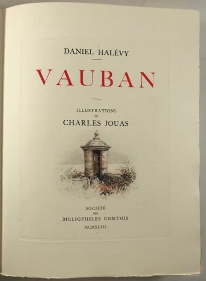 null HALÉVY (Daniel)

Vauban. S.l., Les Bibliophiles Comtois, 1947

In-folio, en...