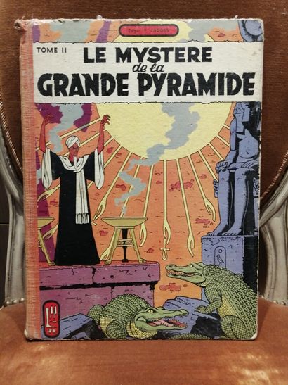 null JACOBS Edgar P. 

The mystery of the great pyramid 2 volumes 1954 one volume...
