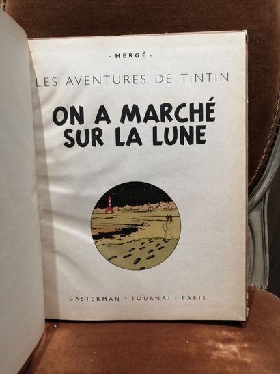 null TINTIN : L'Ile noire copyright 1947 imp en France - Le Crabe aux pinces d'or...