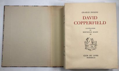 null DICKENS (Ch.). David Copperfield.Ill. Berthold Mahn. Club du livre, 1948. 3...