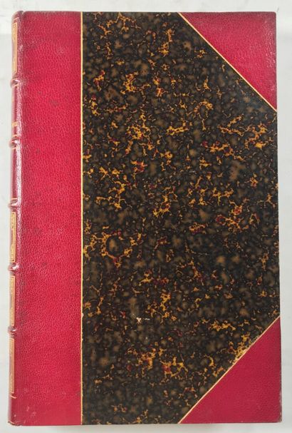 null MONTESQUIEU. Oeuvres. Paris, Lefèvre, 1826. 8 vol. in-8 demi-mar. rouge à coins...