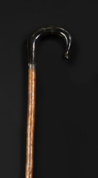 null Shepherd's crook, horn handle

length 136 cm

The shape of the handle allowed...