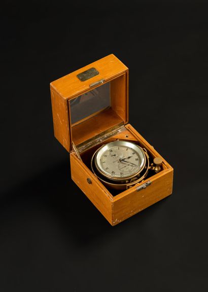 null English marine chronometer signed Thomas Mercer and numbered 22710. 

Created...