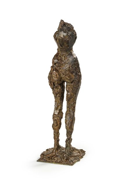 null Modern school

Standing female nude

A light brown patina bronze proof Monogrammed...