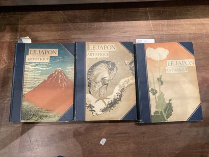 null 3 volumes " Le Japon Artistique" Col. BING