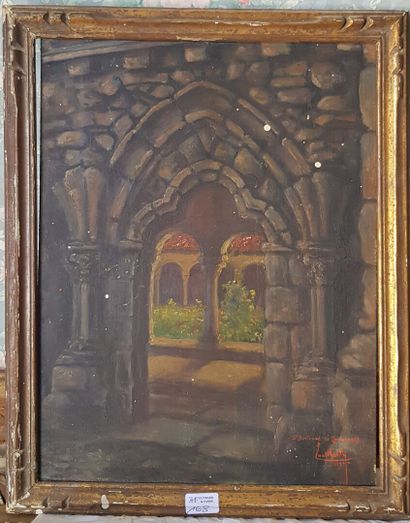 null Paul MARTY

The cloister of Saint de Comminges

Oil on panel signed and dated...