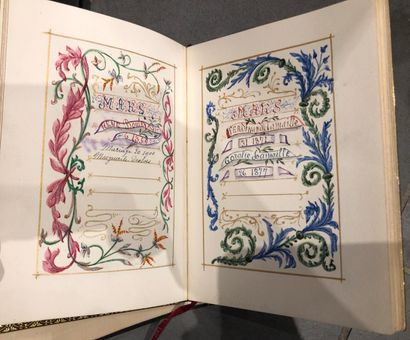 null Almanac of Maria Bouley

The months of the year illuminated with gouache and...