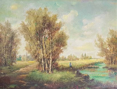 null French school

Peasant at the river

Oil on canvas

50 x 65 cm