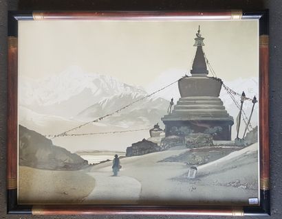 null Paysages

Vue d'un Stupa

1 dessin et une litho

2 lithos vues de Cavaillès

2...