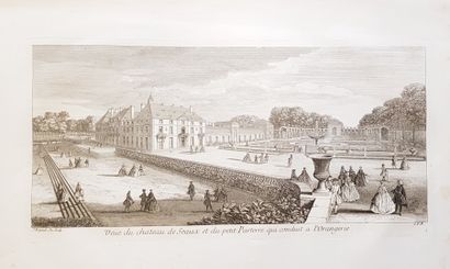 null SCEAUX Château de

Ensemble de 8 estampes en noir vue du château et des jardins...