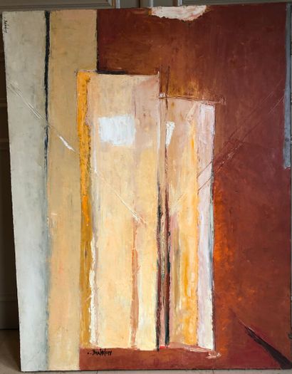 null Catherine BARTHELEMY (1951)

Abstract composition

Oil on canvas signed, countersigned...