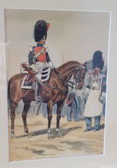 null Maurice TOUSSAINT (1882-1974)

Welsh Guard : The Relief and the Review

Two...