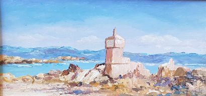 null Modern school

Ajaccio Sacred Land

Oil on panel signed lower right, annotated...