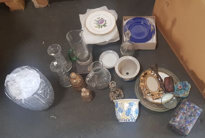 null Trinkets and crockery, planters, vases, torch plates, bottles