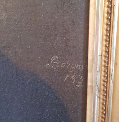 null Ecole française du XIXème siècle

Portrait d'homme 

Huile sur toile signée...
