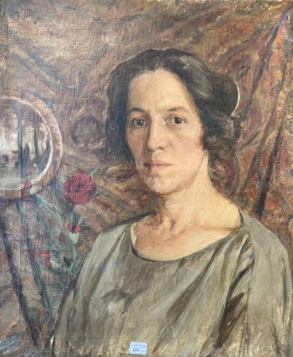 null Alfred THESONNIER (1898-1973)

Portrait de femme en buste

Huile sur toile

55...