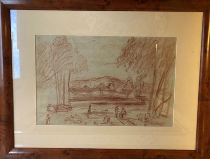 null FRENCH SCHOOL circa 1900

Landscape with trees

Sanguine

23 x 43 cm