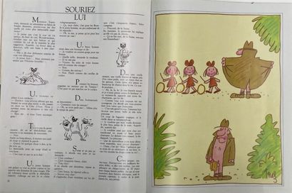 null Alain TREDEZ (1926) known as TREZ

CHILDREN'S GAMES

Colored ink signed in lower...