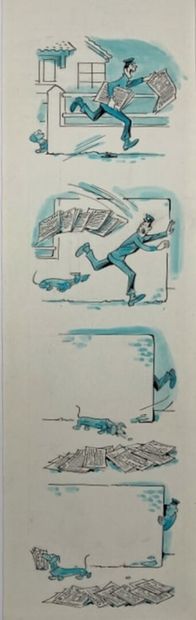 null Luis Garcia GALLO (1907-2001) dit COQ

LE TRICOT et LE FACTEUR

Deux comic-strips...