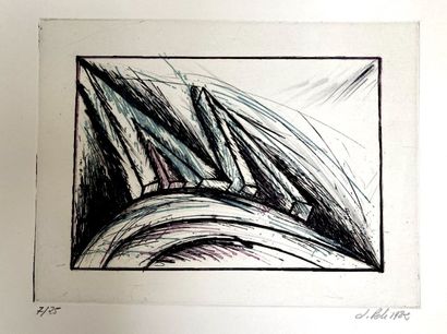 null Avigdor ARIKHA (1929-2010), after

Composition

Black print signed lower right...