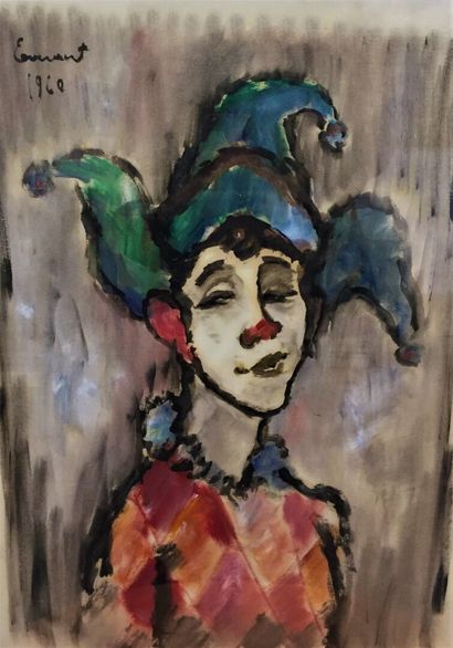 null ERMANT ?

Clown

Ink on paper signed and dated 1960 top left

55 x 40,5 cm