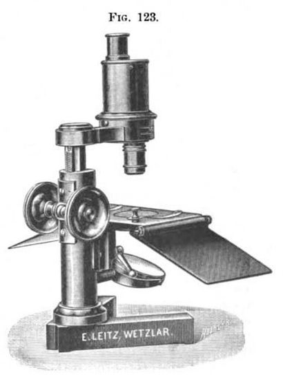 null Rare microscope large de dissection signé Ernst Leitz Wetzlar. Intéressant microscope...