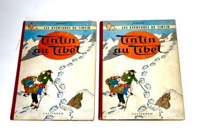 null HERGE

Tintin au Tibet.

Imp.Casterman, E.O Belge, page de garde bleu clair,1960.

4ème...