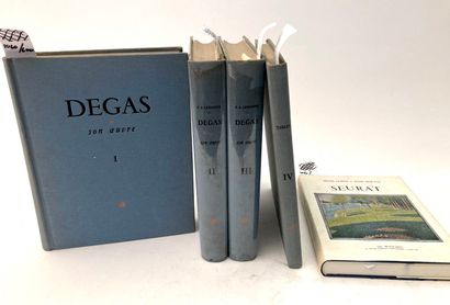null LEMOISNE, Degas et son oeuvres, 4 volumes in quarto

On y joint :

Henri DORRA...