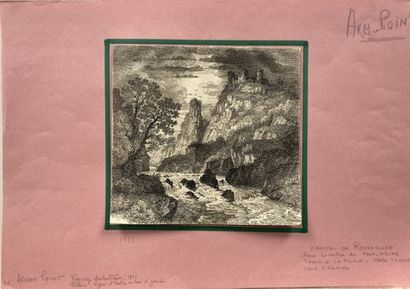 null Armand POINT (1860 - 1932)

Paysage fantastique (château de Rochegude, Drôme),...