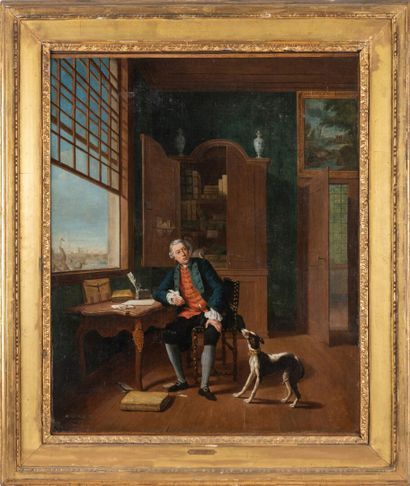 null Peter Jacob HOREMANS (1700-1776)

Portrait d'un armateur dans son bureau

Toile

79...